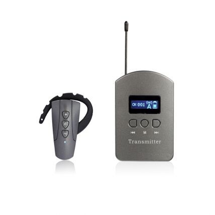 Earhook wireless tour guide system ATG-880